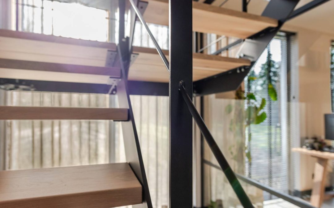 Stalen trap op maat
